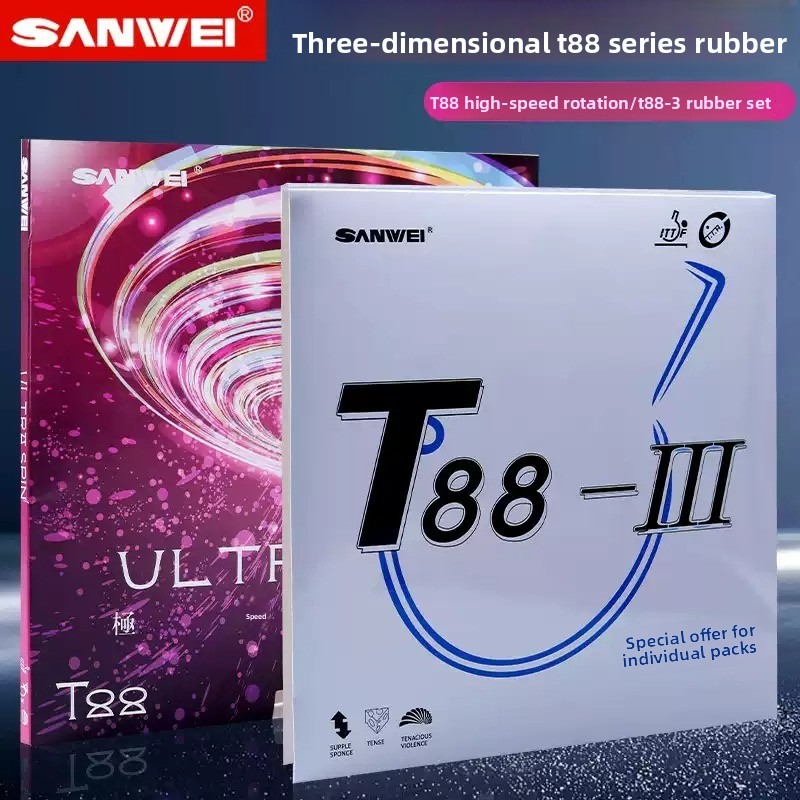 Table Tennis Association - Sanwei T88 ULTRA-Spin T88-3 Table Tennis