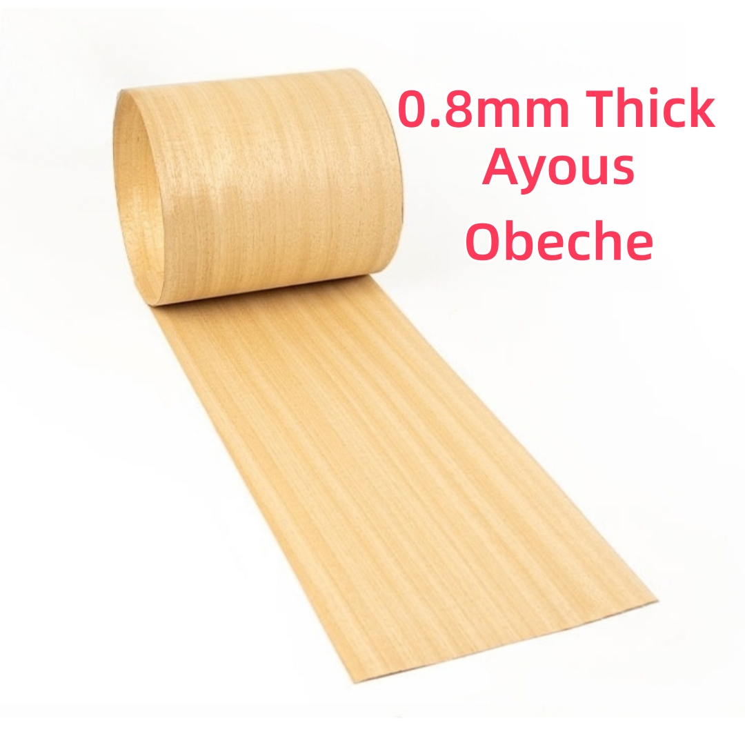 Table Tennis Shop - 0.8mm Thick Natural Ayous (Obeche) Wood