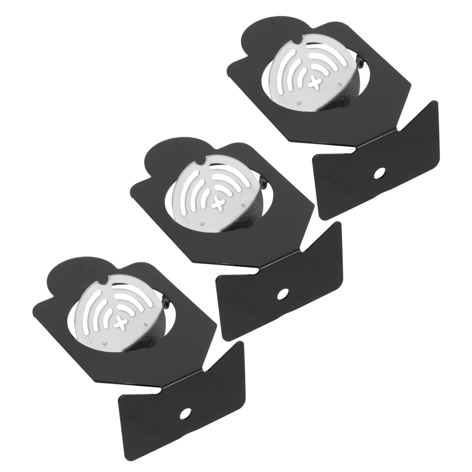 Practice Target Board - 3Pcs Stainless Steel Rotating Target Board