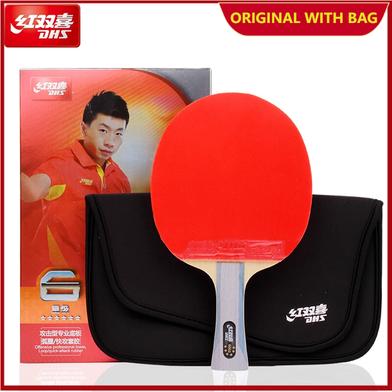 Table Tennis Zhang Jike - DHS 6 Star 6002 6006 Table