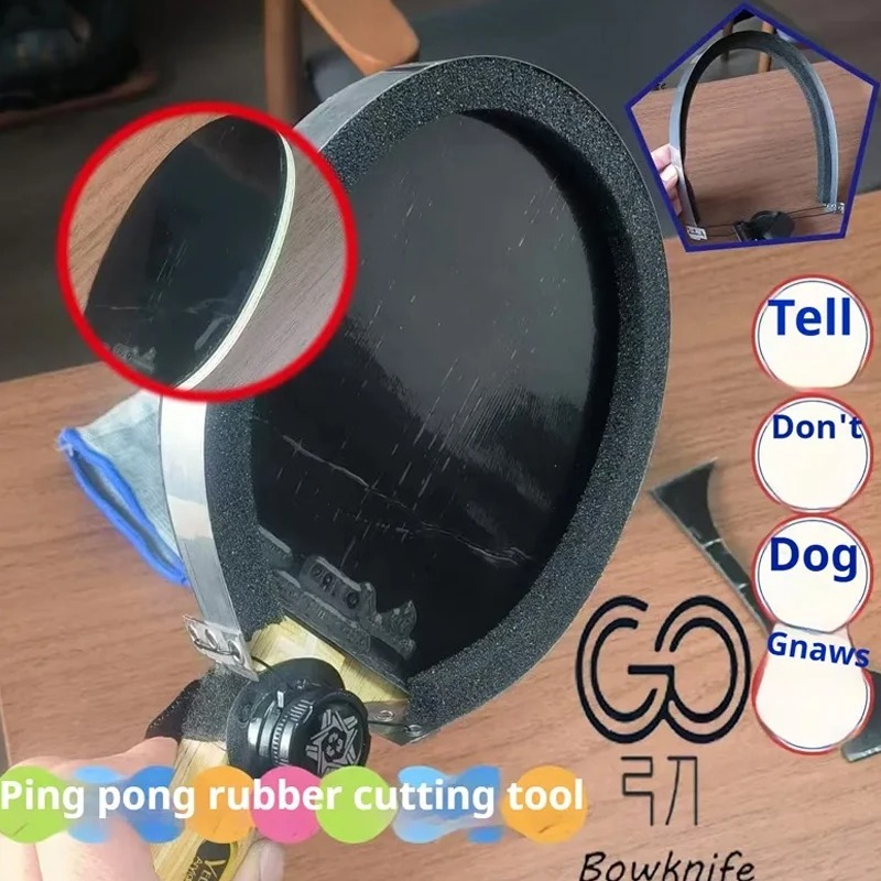 Table Tennis Rubber Manual Cut - Table Tennis Equipment reseña y precio