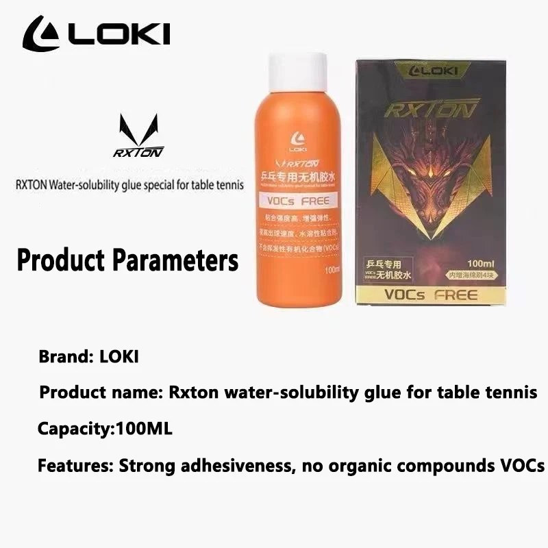 LOKI Waterbased Glue 100ml Wat - Table Tennis Shop reseña y precio