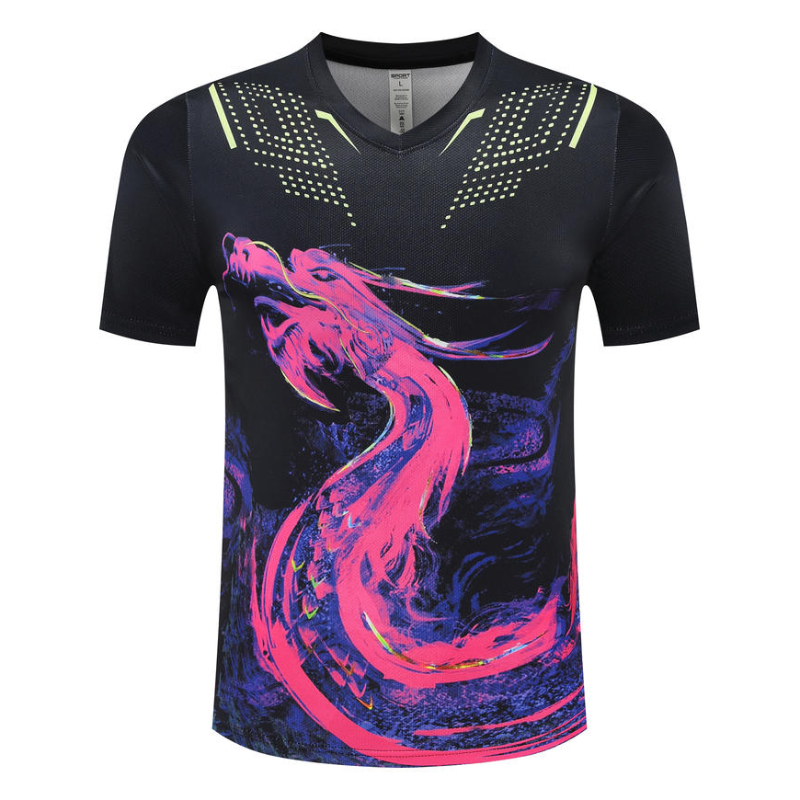 Dragon Men's Table Tennis T-Sh - Table Tennis Shirt reseña y precio