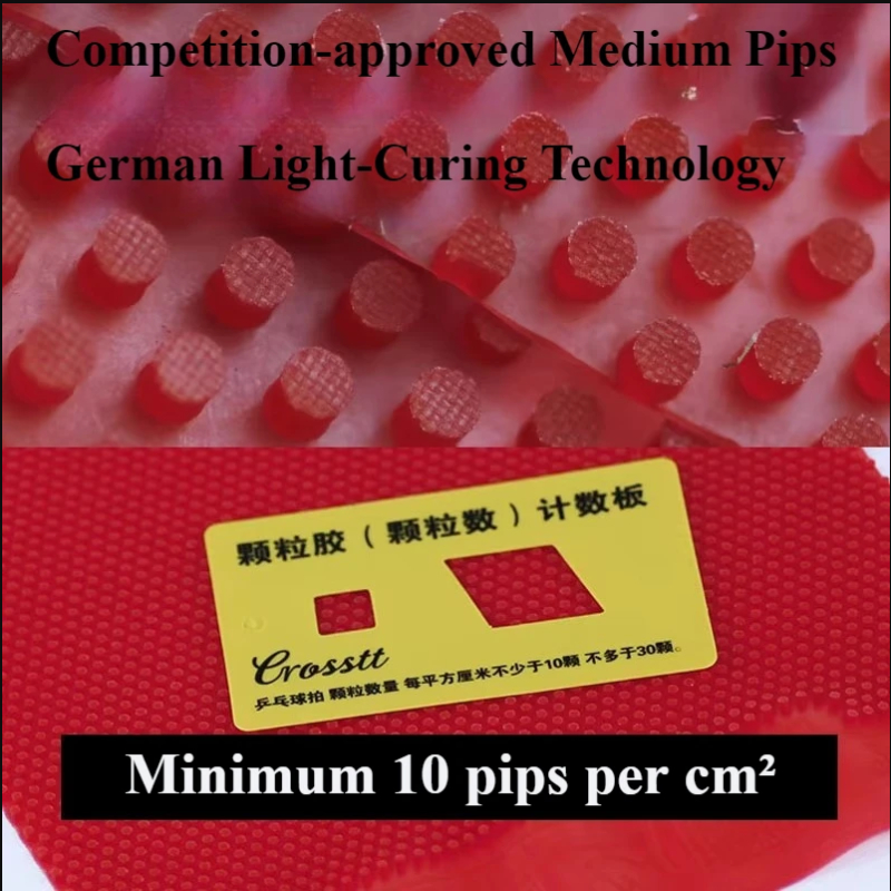DAWEI 388d-1 Curing Long Pimpl - Table Tennis Forehand Rubber reseña y precio