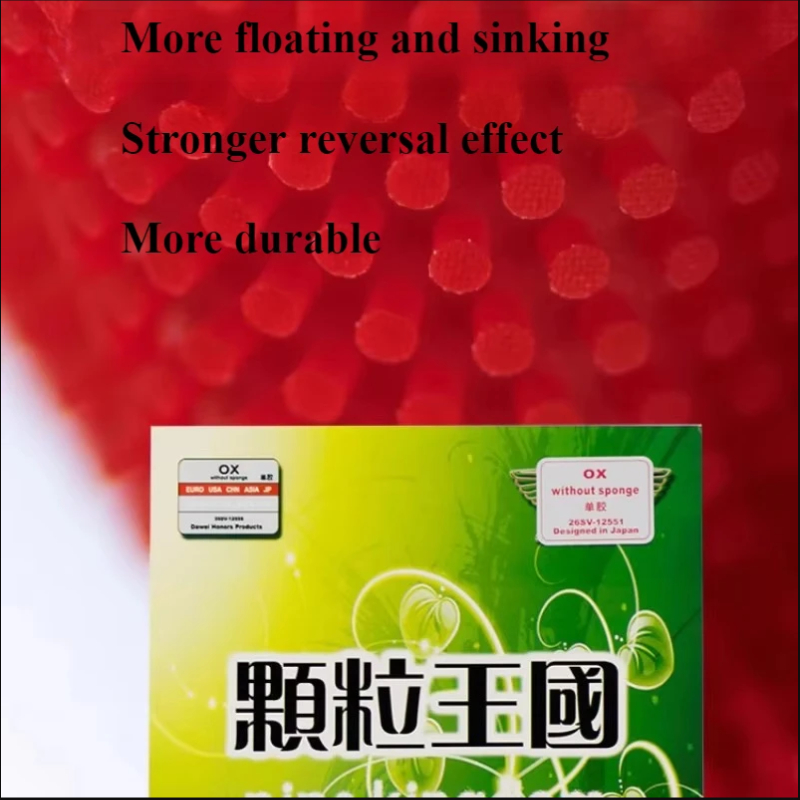 DAWEI 388d-1 Curing Long Pimpl - Table Tennis Forehand Rubber reseña y precio