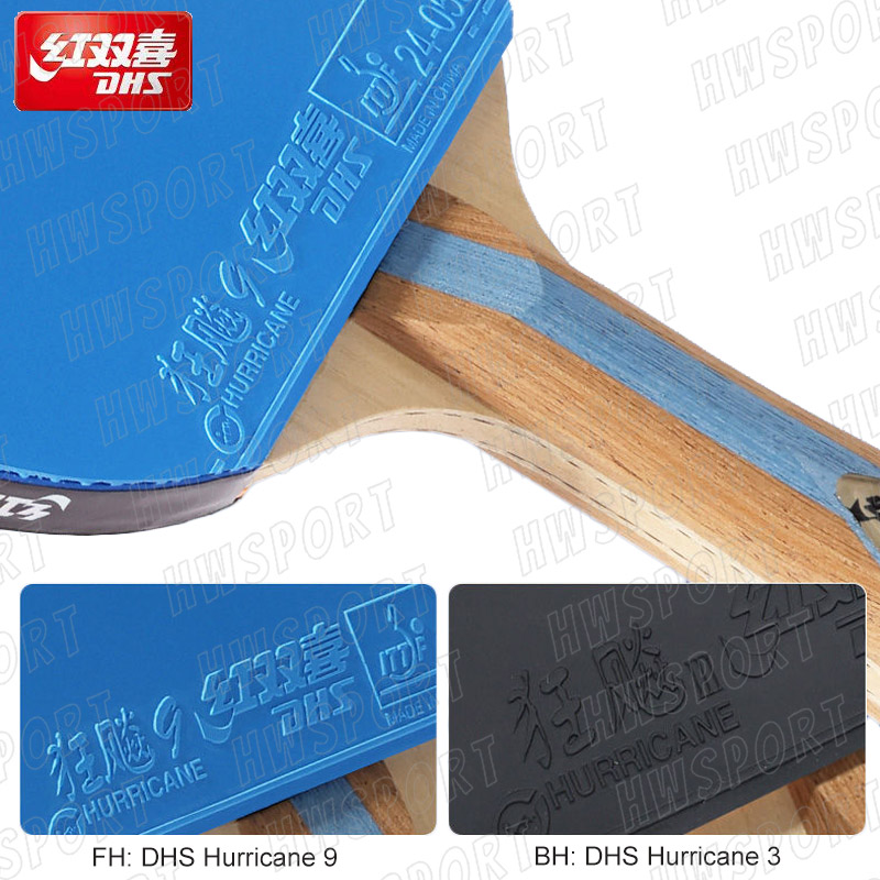 DHS 6 Star Color Table Tennis  - Table Tennis Forehand Rubber reseña y precio