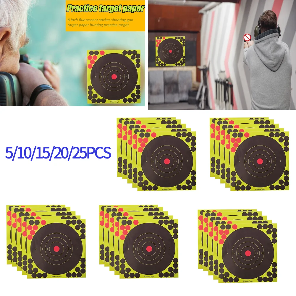 5/10/15/20/25PCS 8-inch Splatt - Practice Target Board reseña y precio