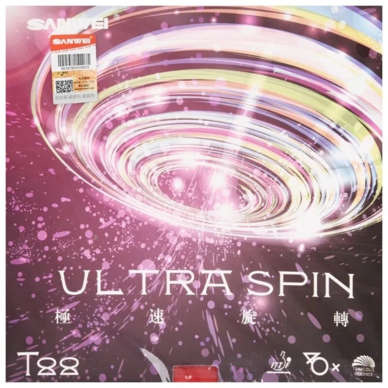 Sanwei  T88 ULTRA-Spin T88-3 T - Table Tennis Association reseña y precio