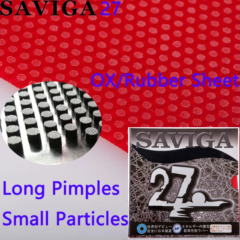 SAVIGA27 Table Tennis Rubber S - Table Tennis Forehand Rubber reseña y precio
