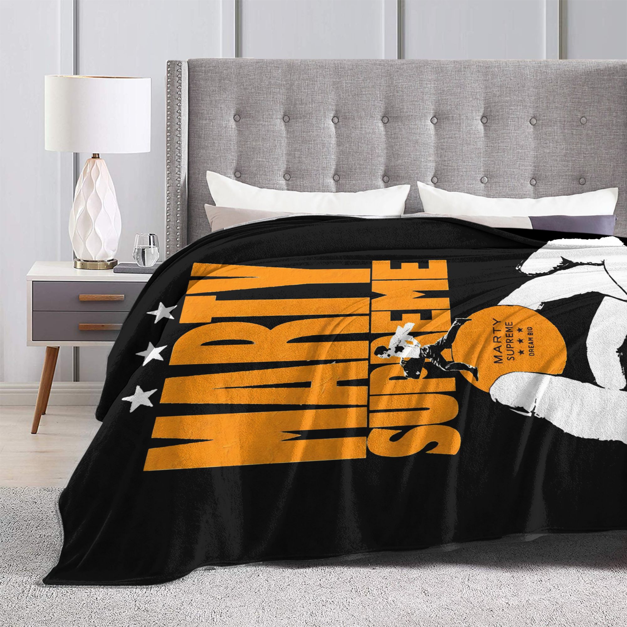 Marty Supreme Flannel Throw Bl - Table Tennis Marty Supreme reseña y precio
