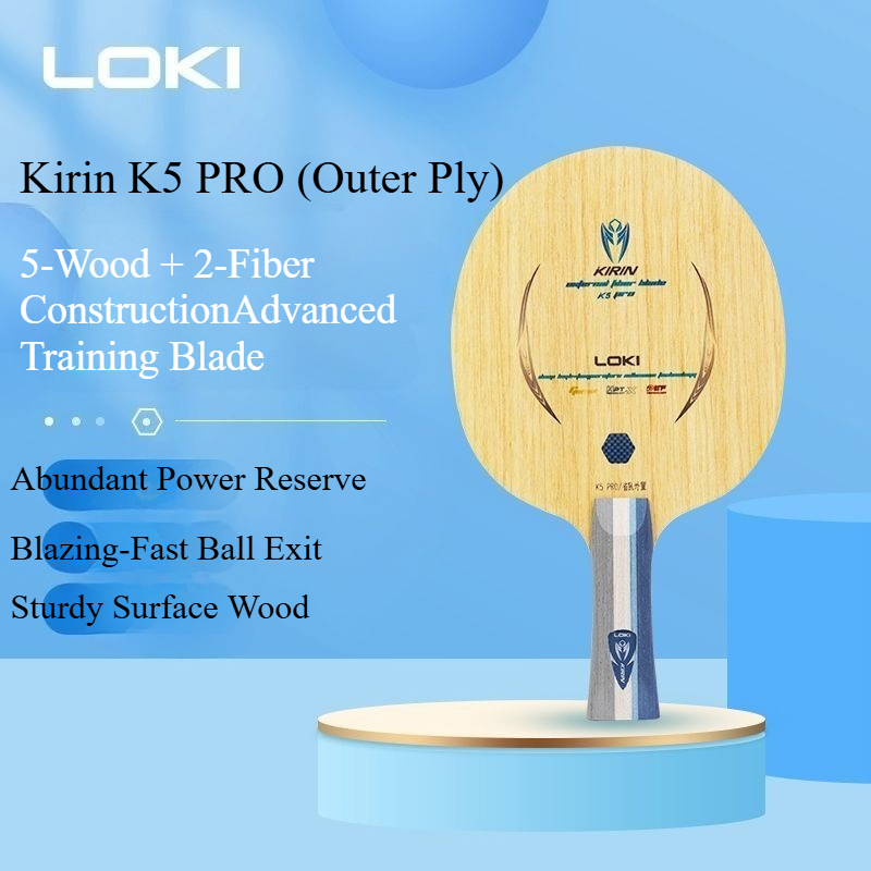 LOKI Kirin K5 PRO Table Tennis - Table Tennis Equipment reseña y precio