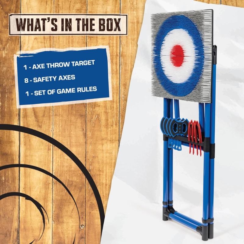 Steel Frame Axe Throwing Targe - Practice Target Board reseña y precio