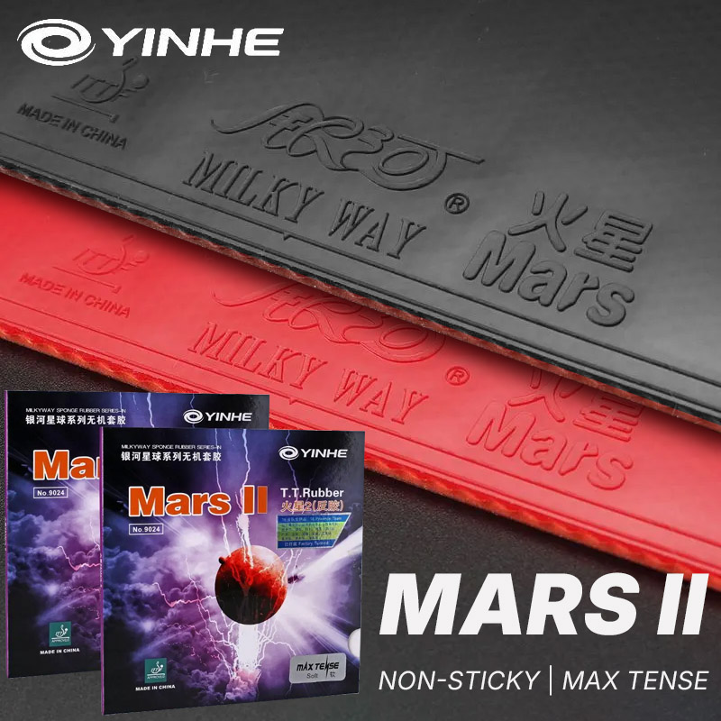 YINHE MARS 2 Table Tennis Rubb - Table Tennis Zhang Jike reseña y precio