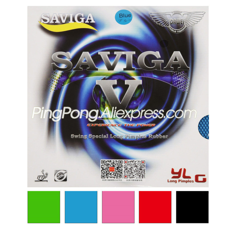 Colorful DAWEI SAVIGA V Pips-l - Table Tennis Forehand Rubber reseña y precio