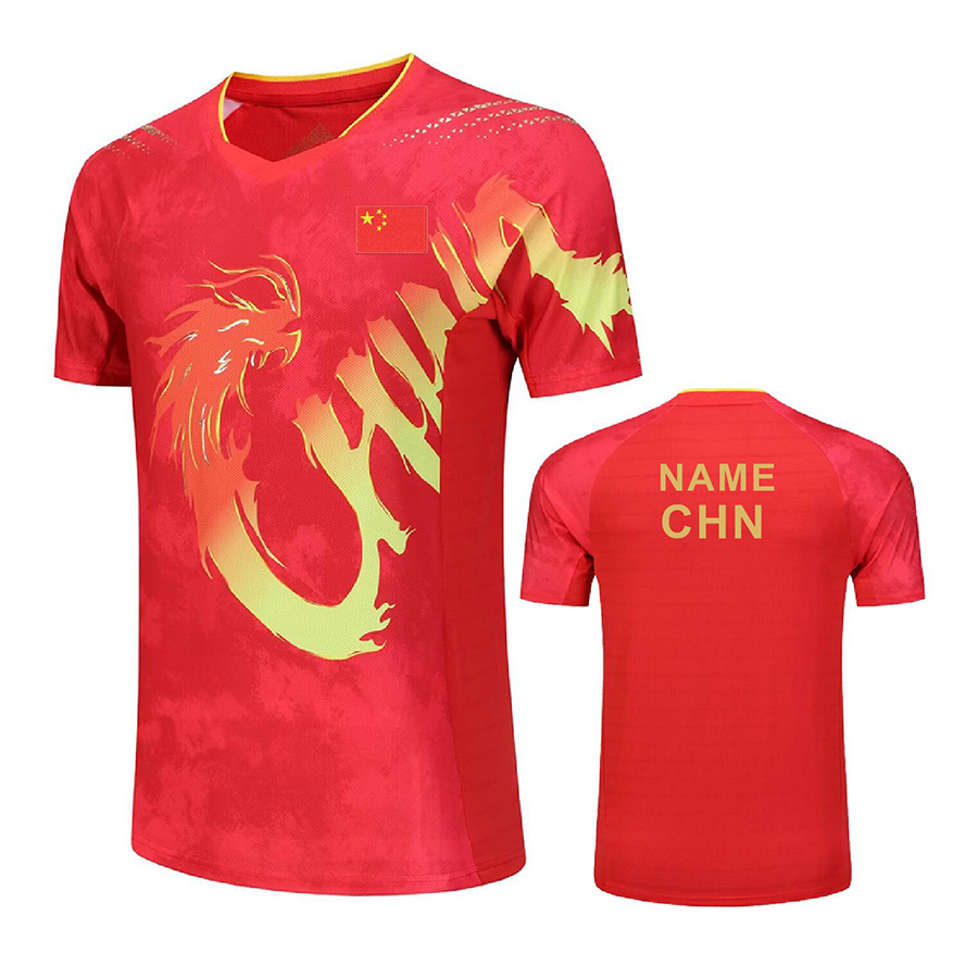 Custom Text 2024 CHINA Dragon  - Table Tennis Team Championship reseña y precio