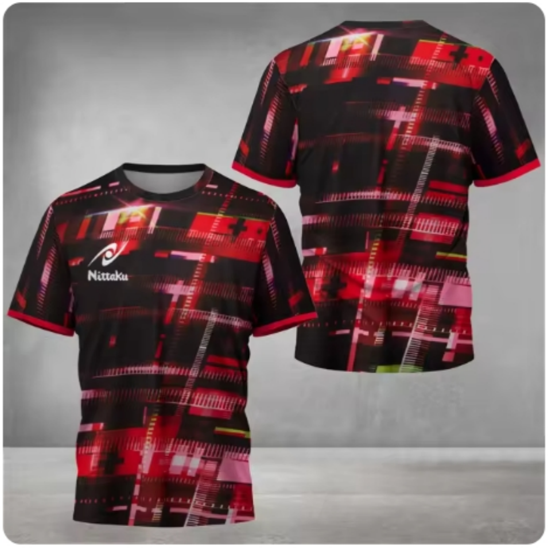 Nittaku Table Tennis T-shirt V - Table Tennis Xu Xin reseña y precio
