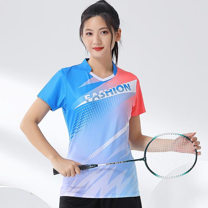 Women Badminton Shirt Print Go - Table Tennis Shirt reseña y precio