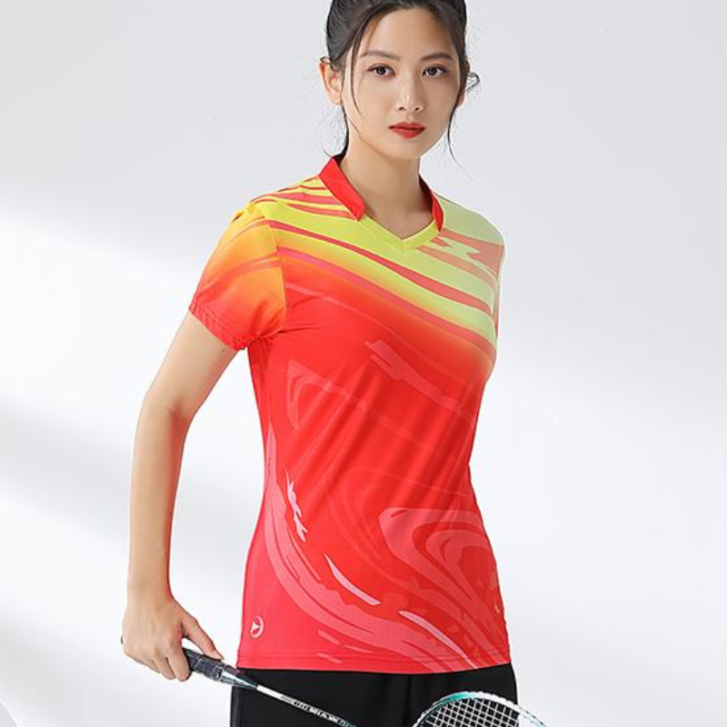 Women Badminton Shirt Print Go - Table Tennis Shirt reseña y precio