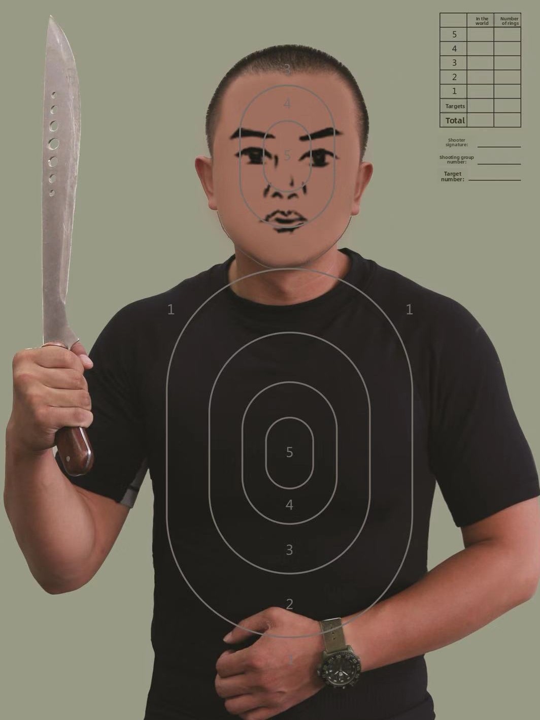 IPSC IDPA Target Paper Corruga - Practice Target Board reseña y precio