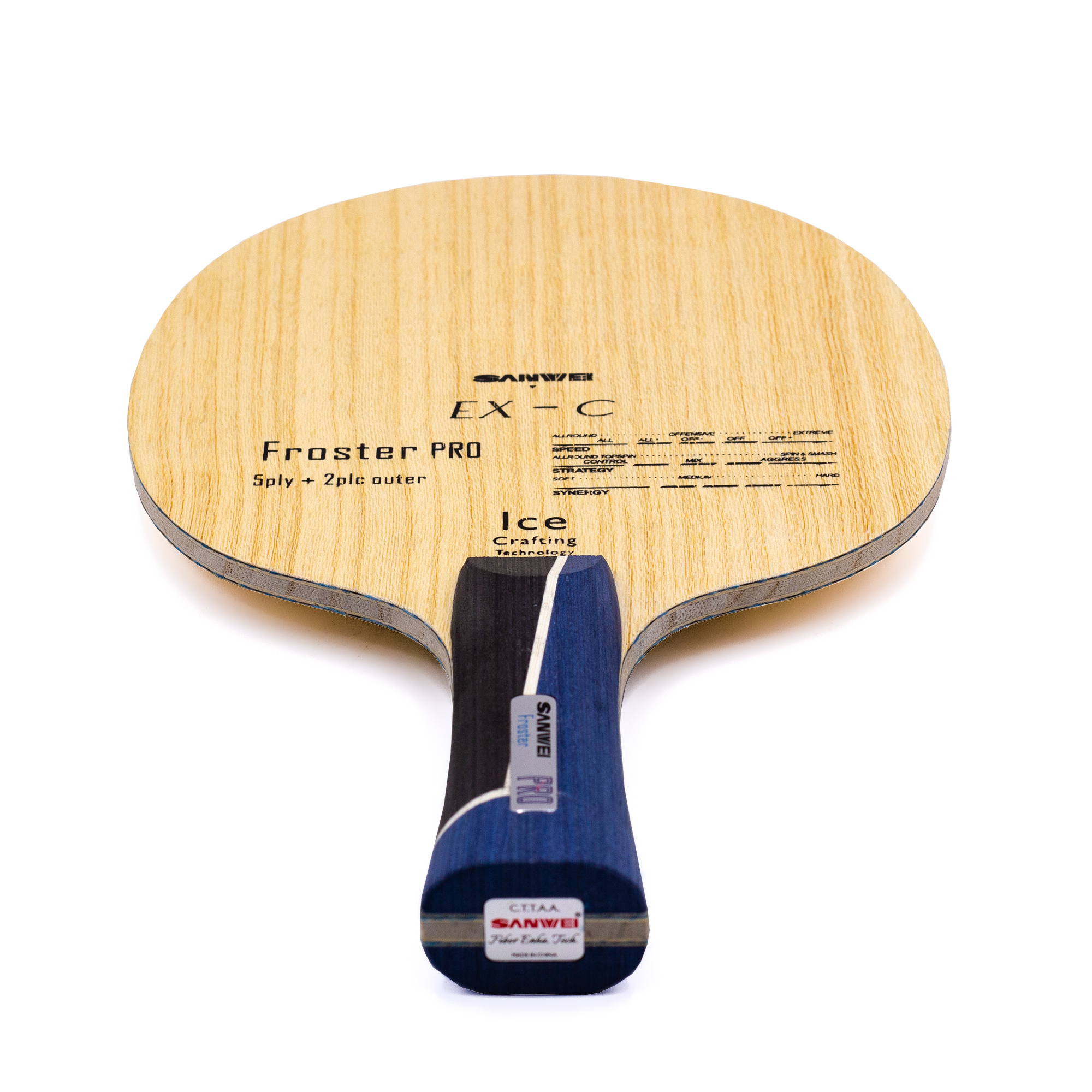 SANWEI ALC Table Tennis Blade  - Table Tennis Shop reseña y precio