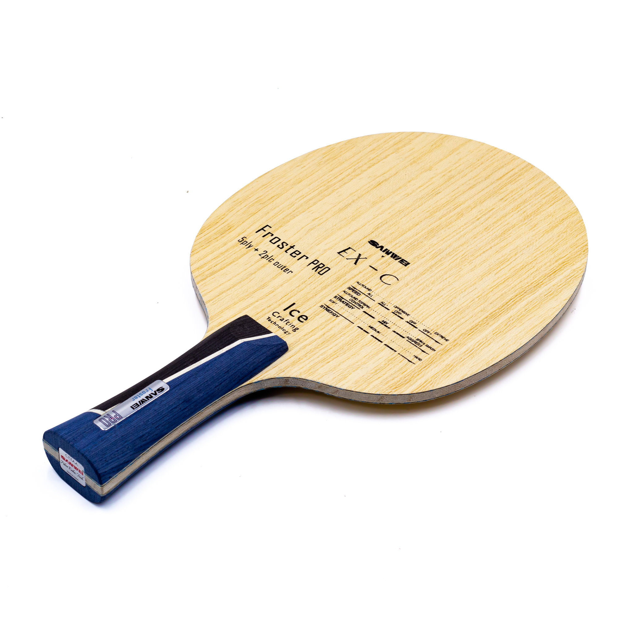 SANWEI ALC Table Tennis Blade  - Table Tennis Shop reseña y precio