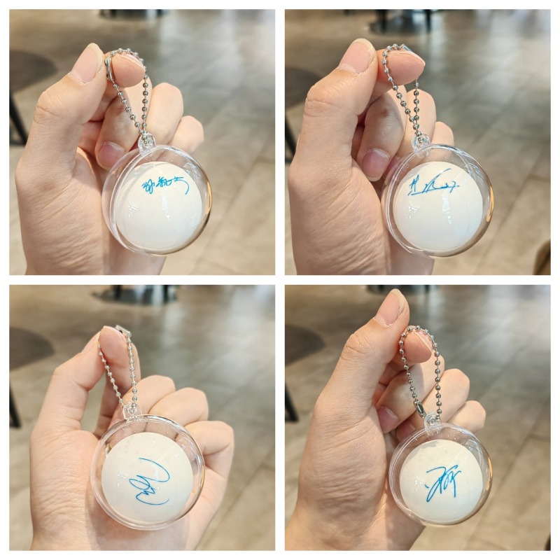 Mini Table Tennis Ball Signatu - Table Tennis Xu Xin reseña y precio