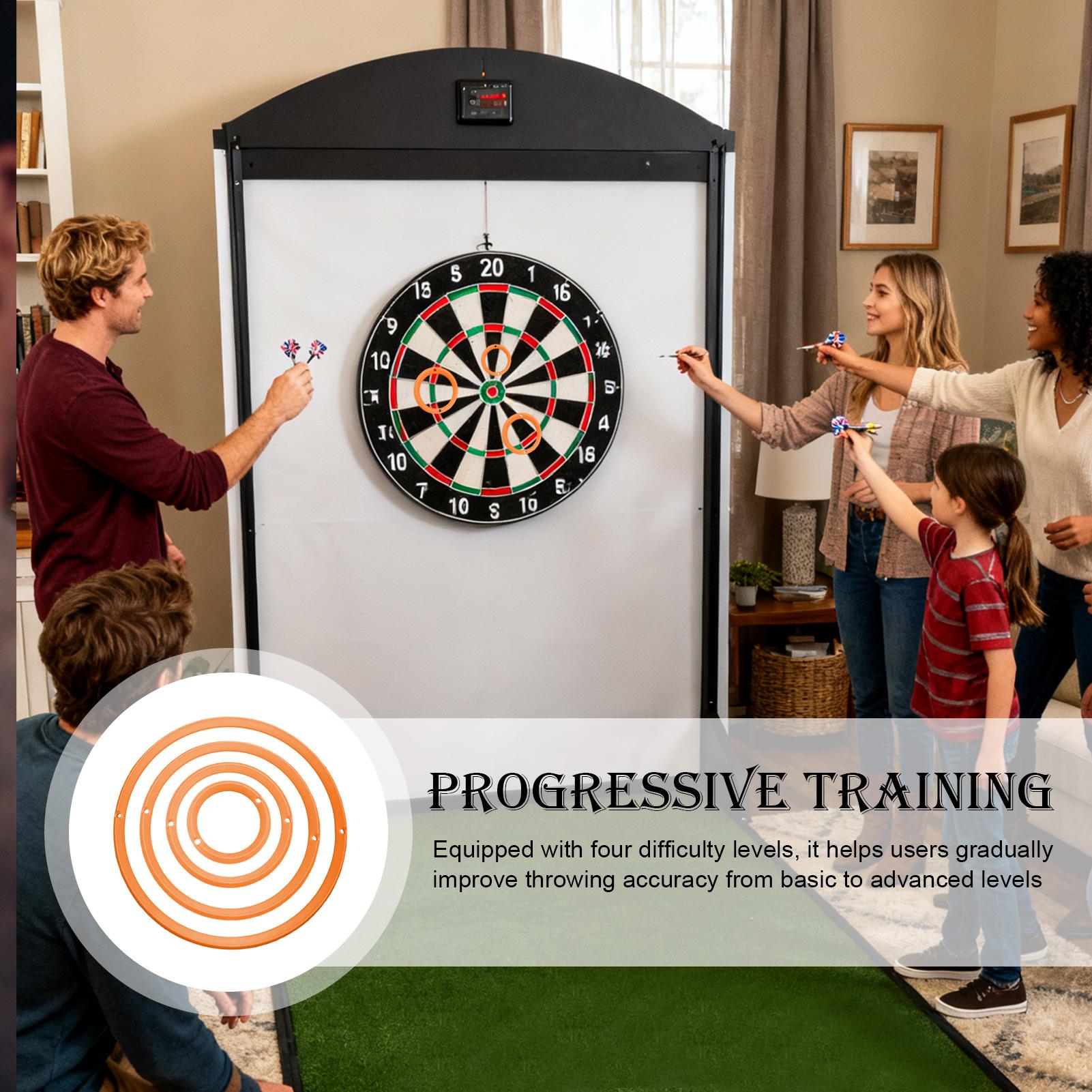 4pcs/set Dart Practice Rings D - Practice Target Board reseña y precio