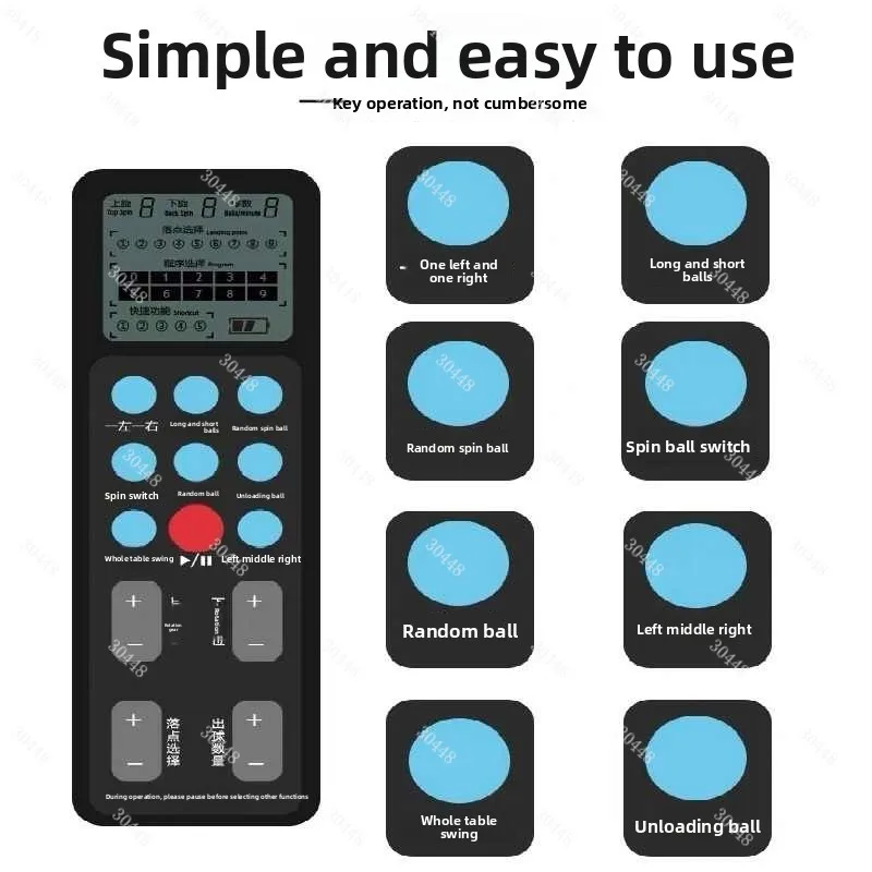 Table Tennis Automatic Ball Ma - Table Tennis Ball reseña y precio