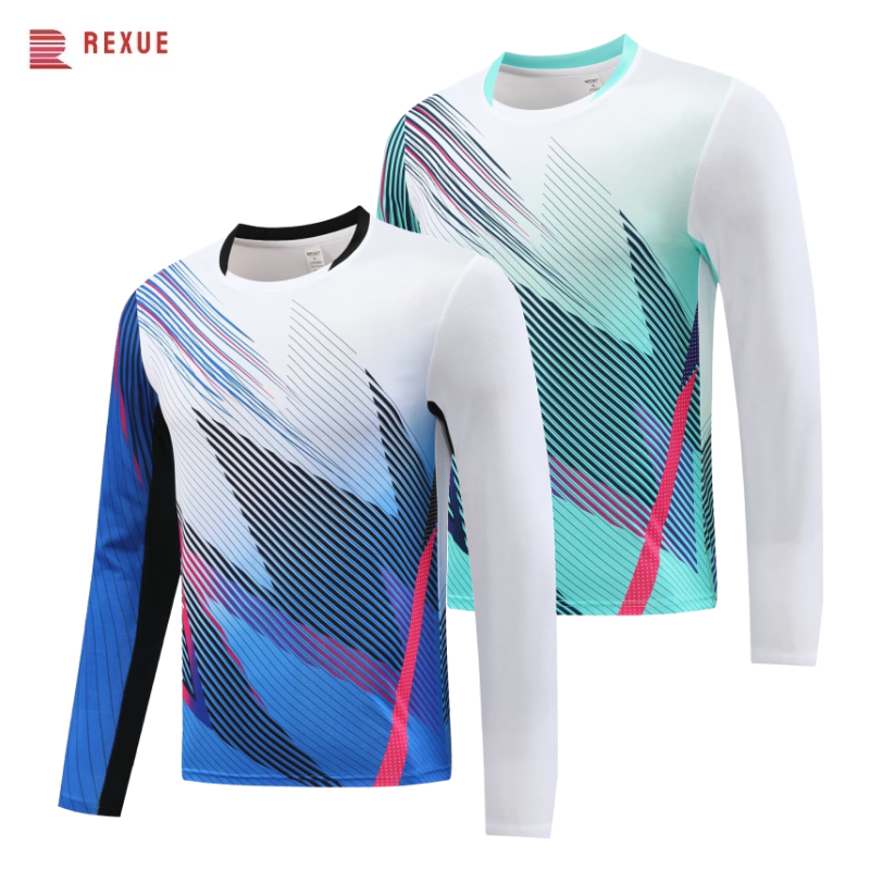Long Sleeve Badminton Shirt Un - Table Tennis Shirt reseña y precio