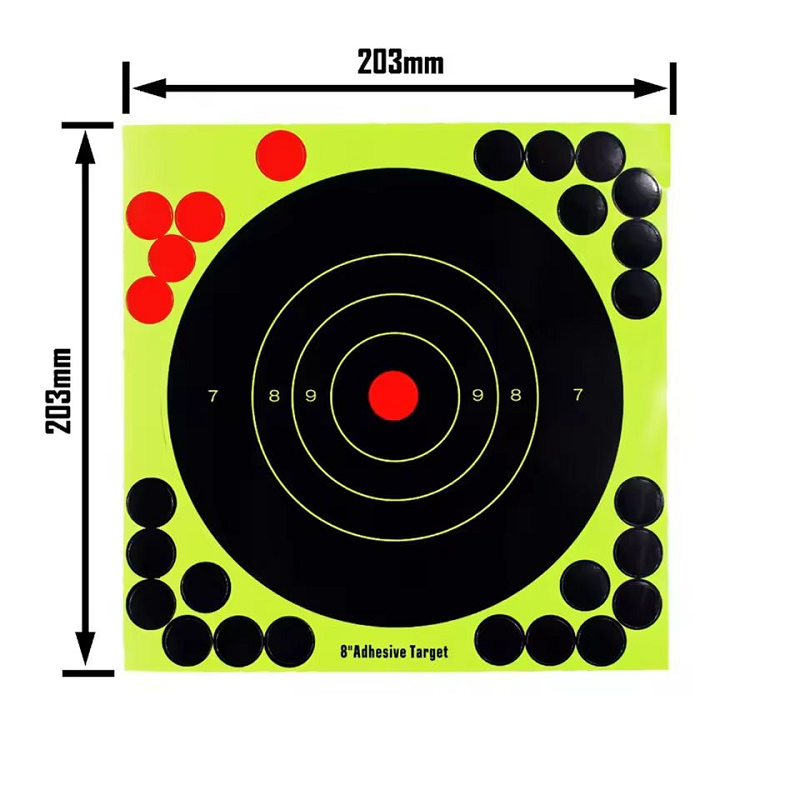10-80PCS 8-inch Splatter Targe - Practice Target Board reseña y precio
