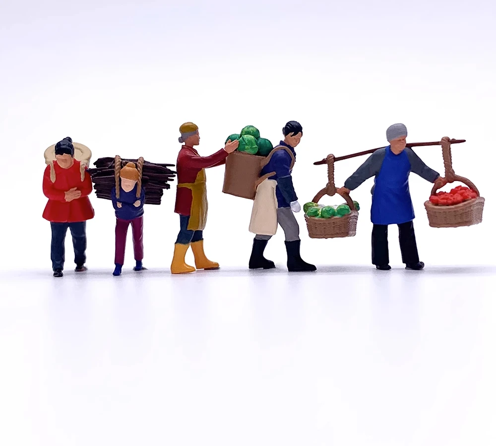 HO 1:87 Painted Figures HO Sca - Table Tennis Shop reseña y precio