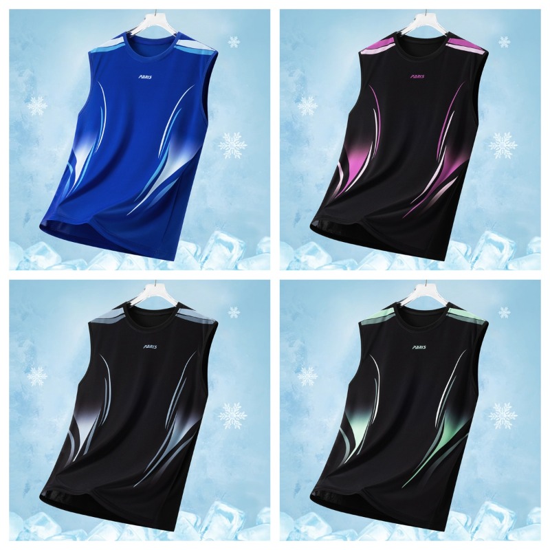 Men Fashionable Ice Silk Loose - Table Tennis Shirt reseña y precio