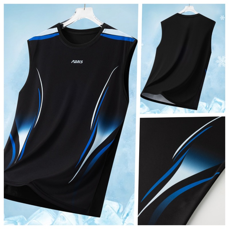 Men Fashionable Ice Silk Loose - Table Tennis Shirt reseña y precio