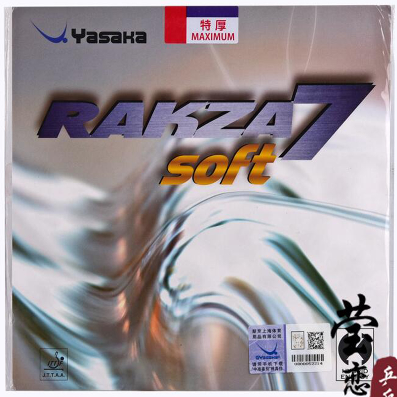 original yasaka RAKZA 7 soft ( - Table Tennis Association reseña y precio